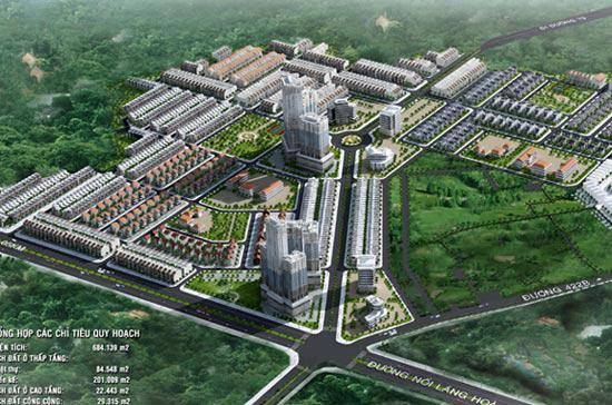 giá bán khu đô thị Vân Canh