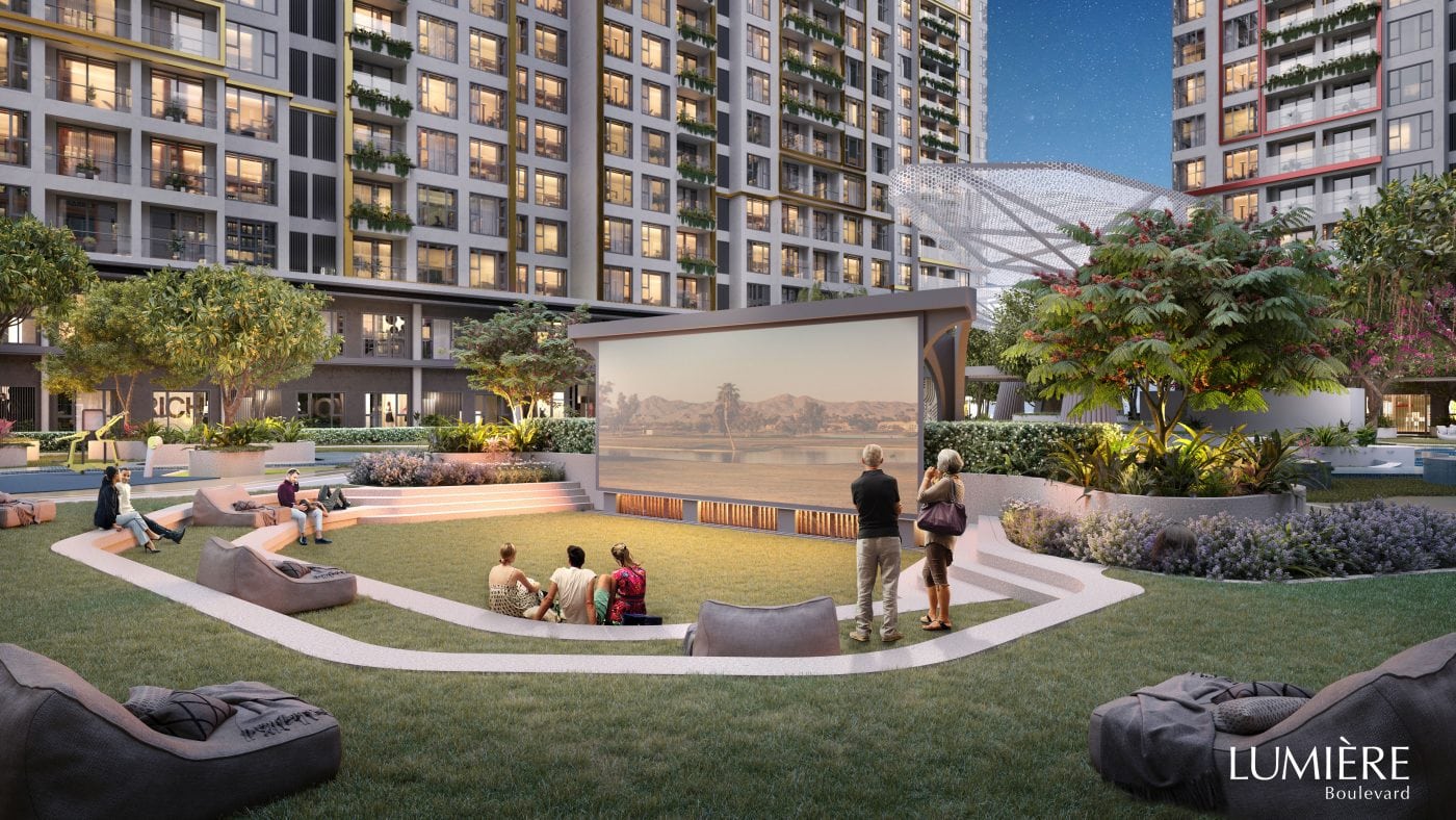 Nét đặc biệt LUMIÈRE Boulevard và dấu ấn kiến trúc xanh 3D độc bản