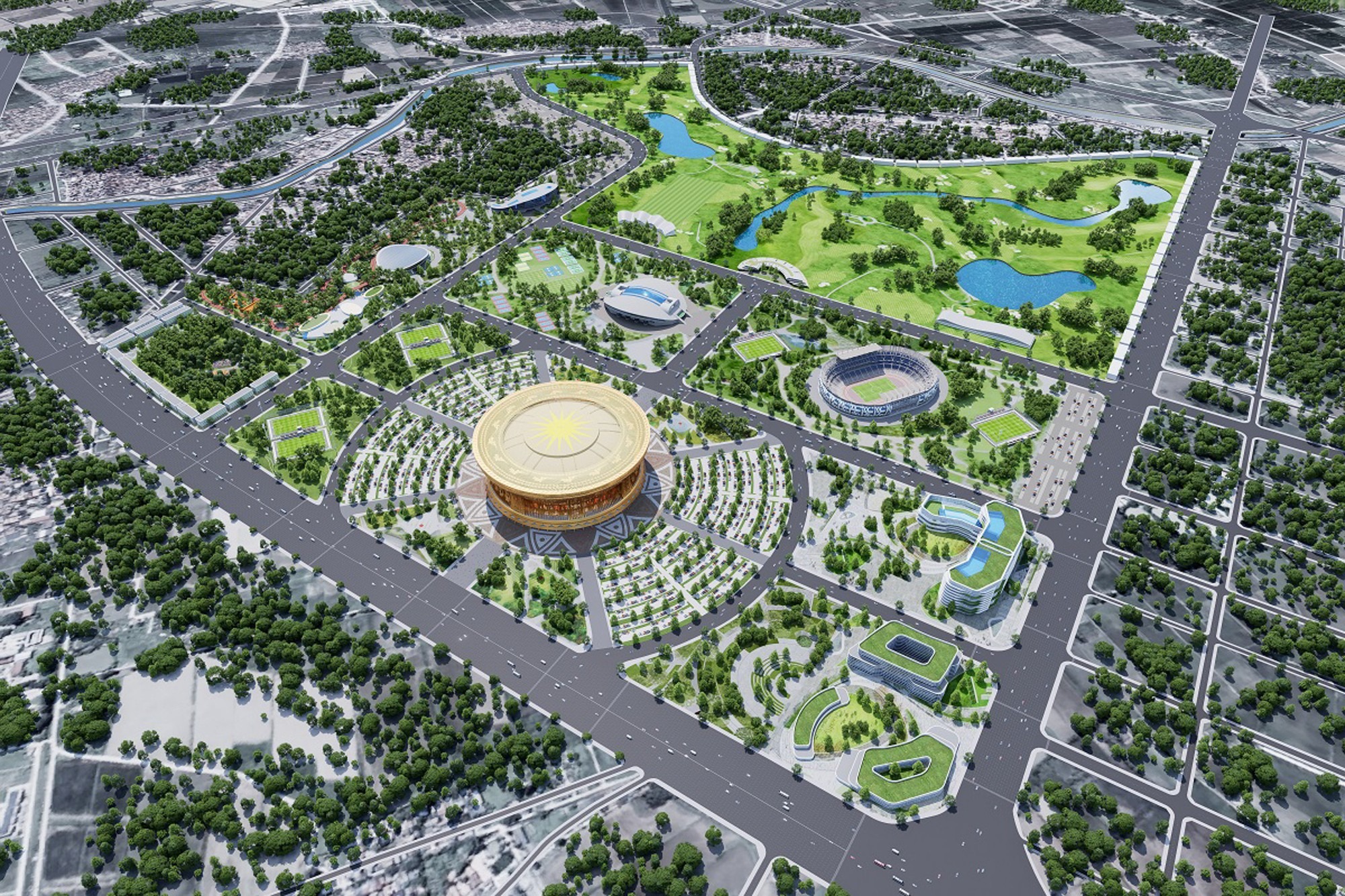 Tiện ích Vinhomes Global Sportia Hanoi Ngọc Hồi