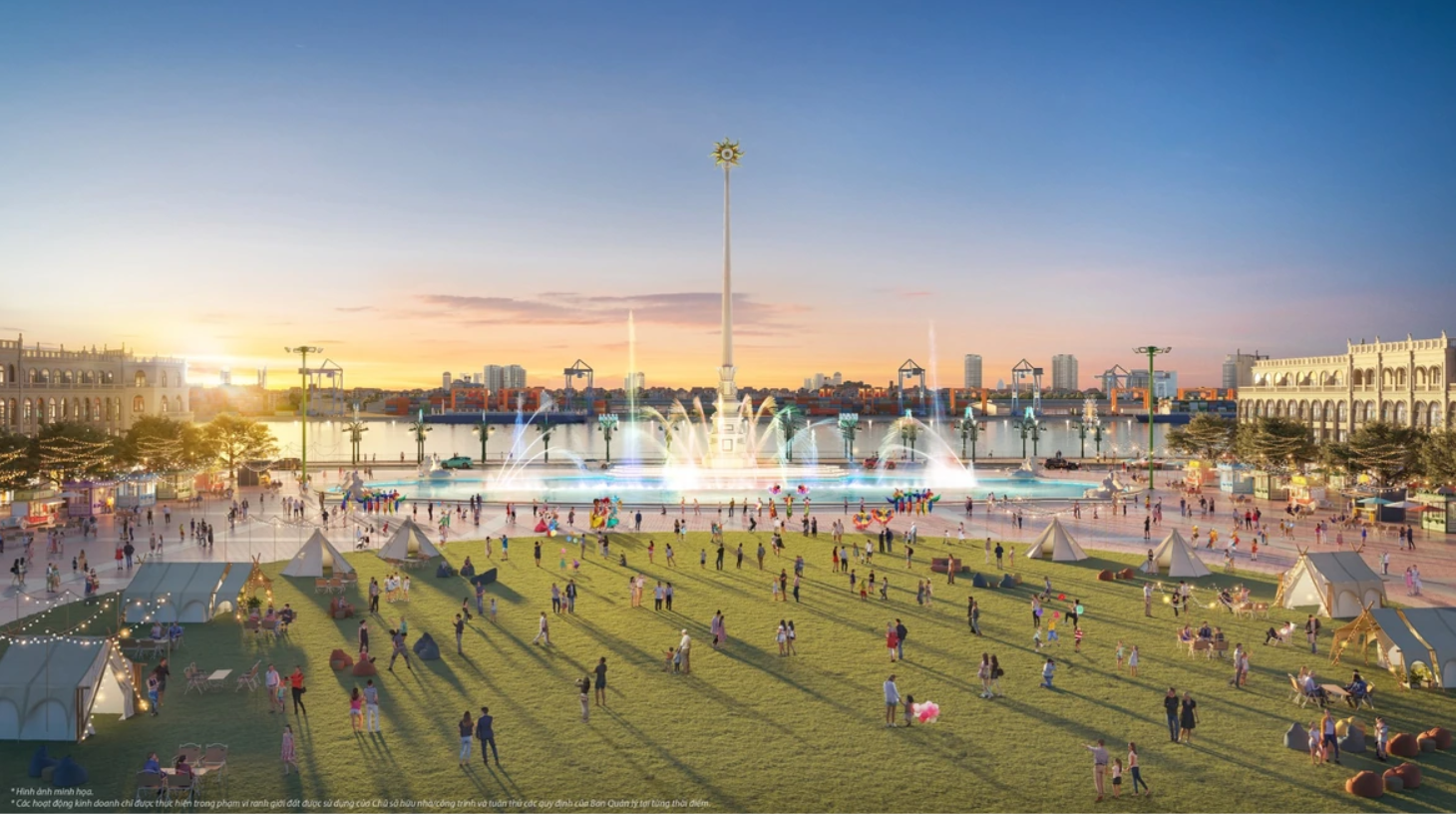 Nét đặc biệt The Harbor Skyline và dấu ấn kiến trúc độc bản tại đảo Vũ Yên