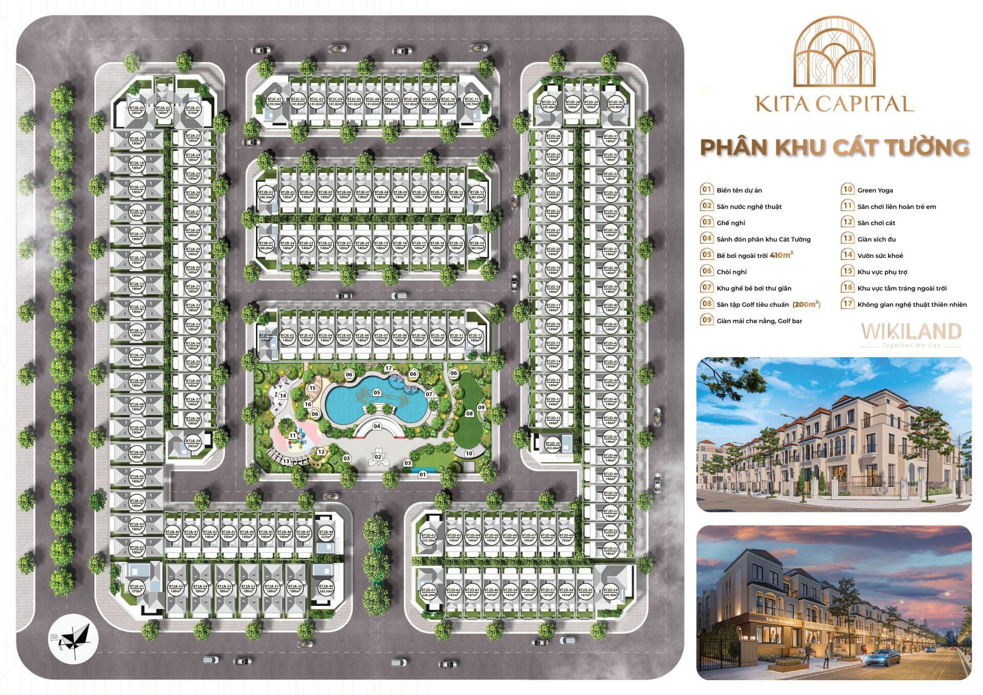 Quy hoạch dự án GIA BY KITA