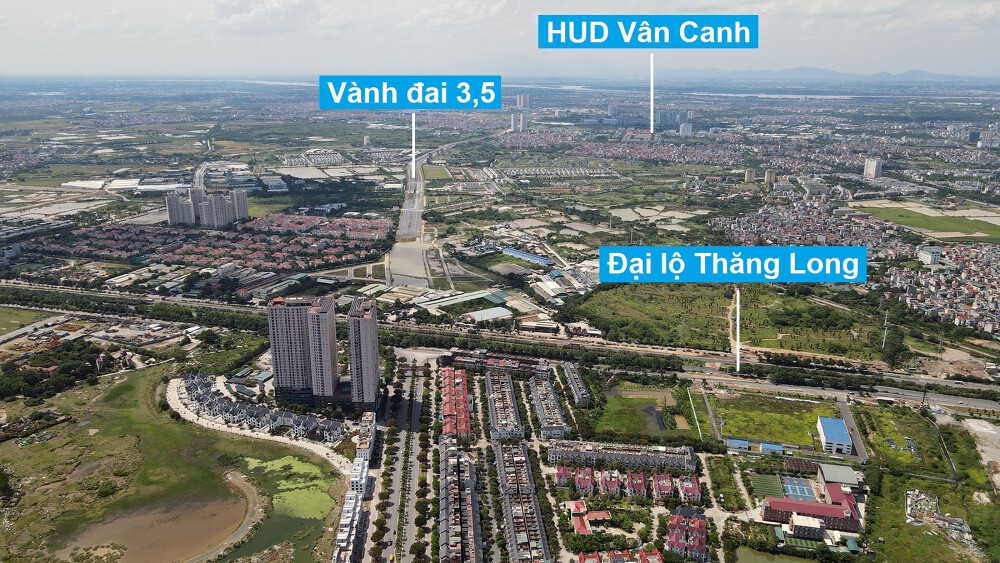 Tiến độ thi công khu đô thị Vân Canh