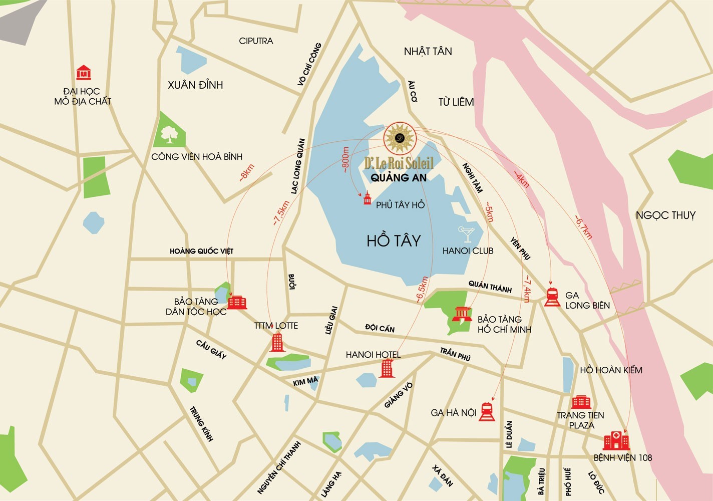 Tiềm năng của các căn hộ cho thuê tại Tây Hồ