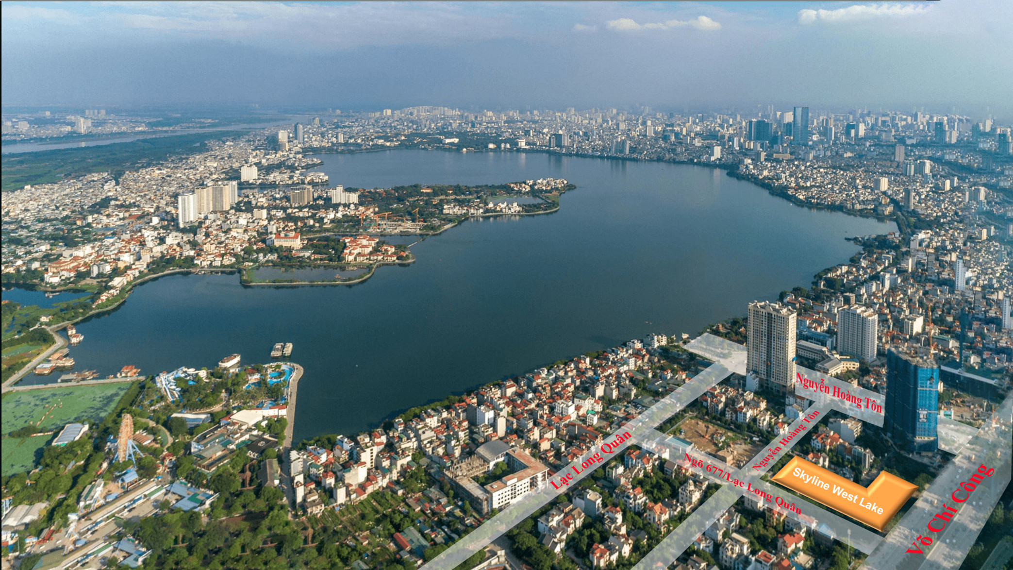 Đường đến Skyline West Lake