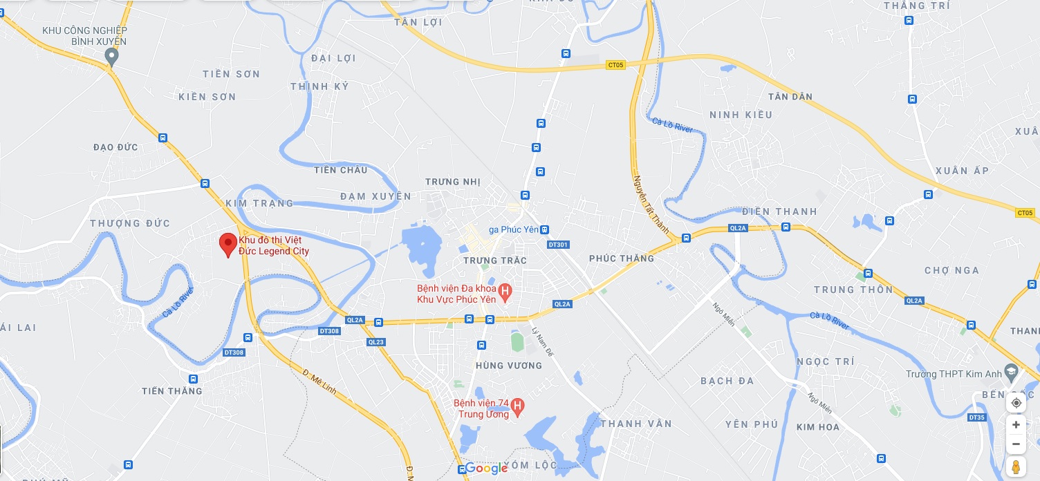 Tổng quan dự án Việt Đức Legend City