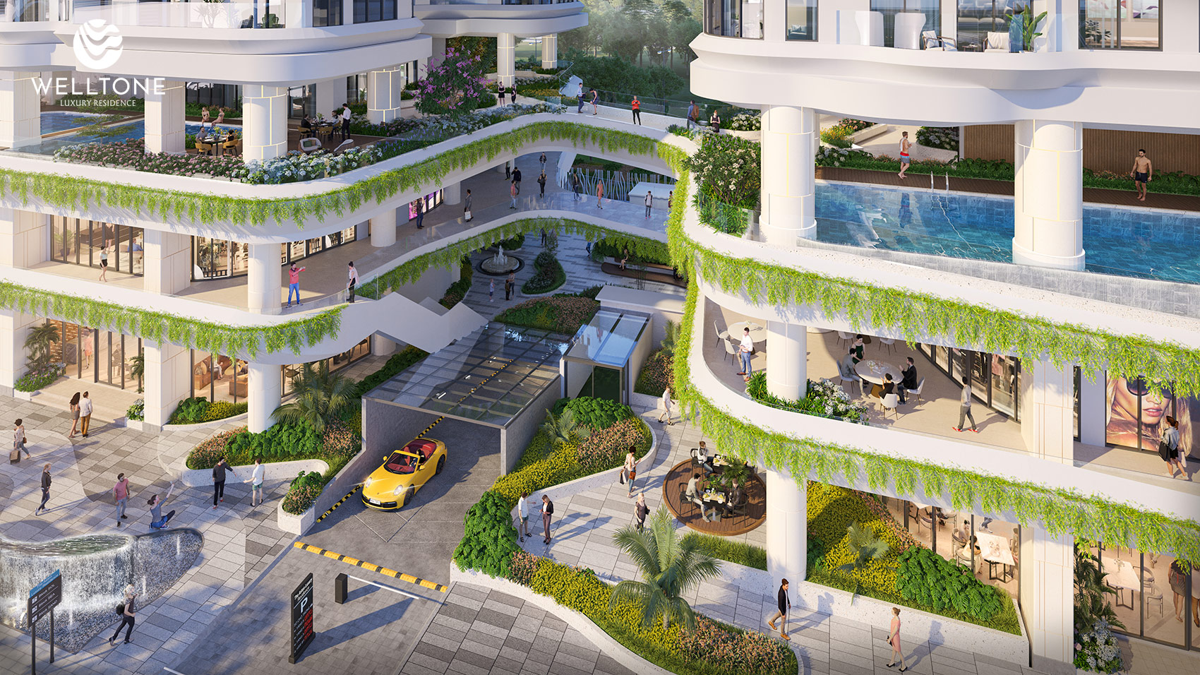 Thiết kế Welltone Luxury Residence định hình chuẩn sống tinh tế giữa lòng đô thị biển