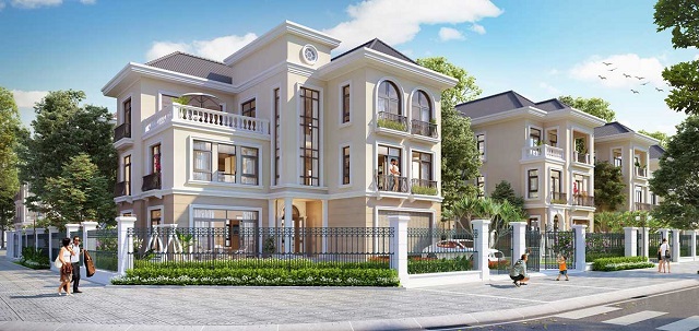 Cho thuê biệt thự Vinhomes Vũ Yên