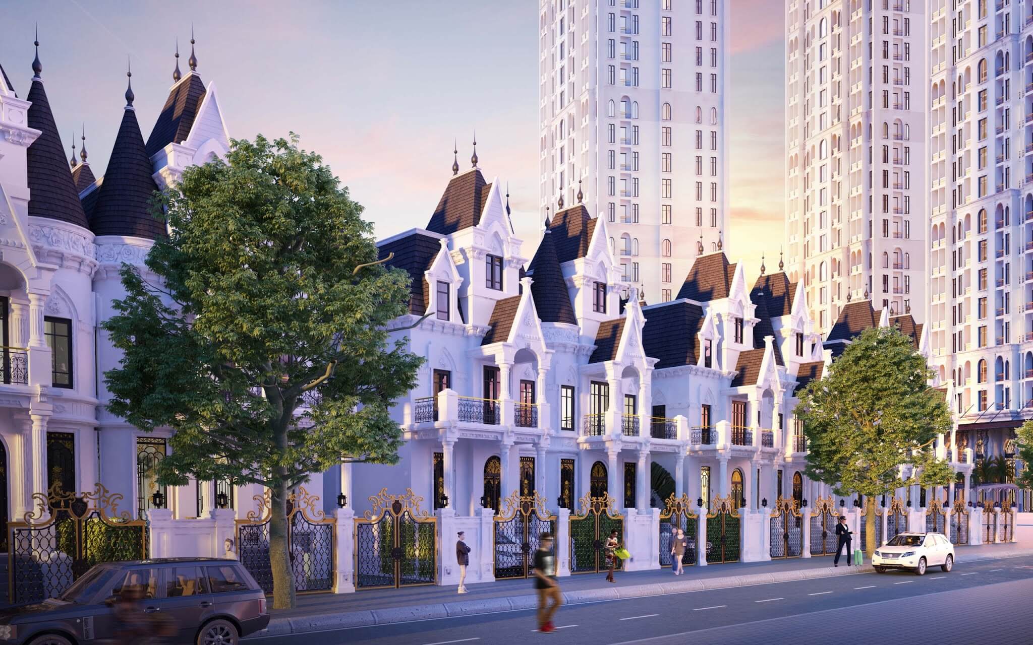 Dãy biệt thự Kita Capital