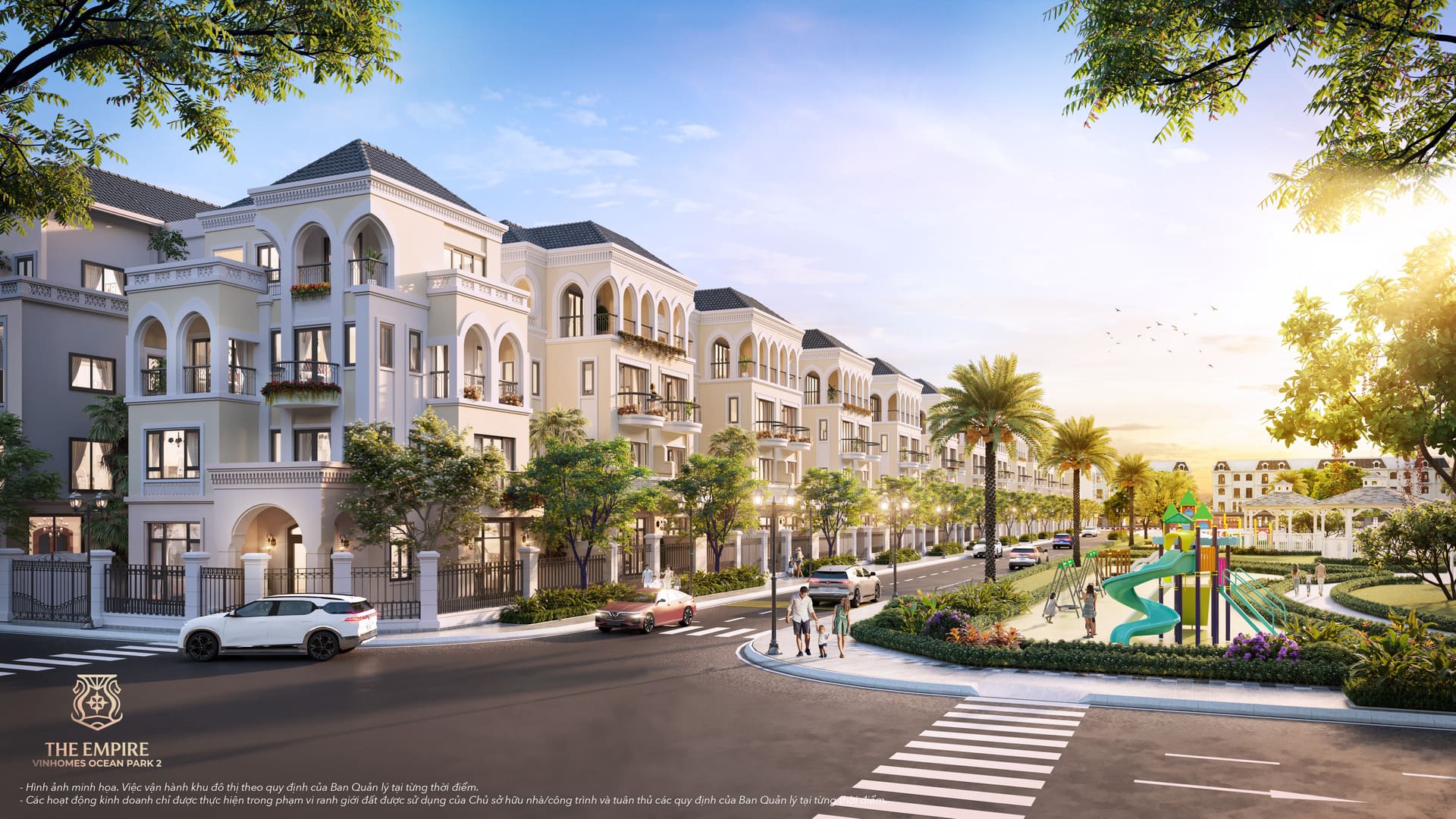 Biệt thự Vinhomes Ocean Park 2 The Empire