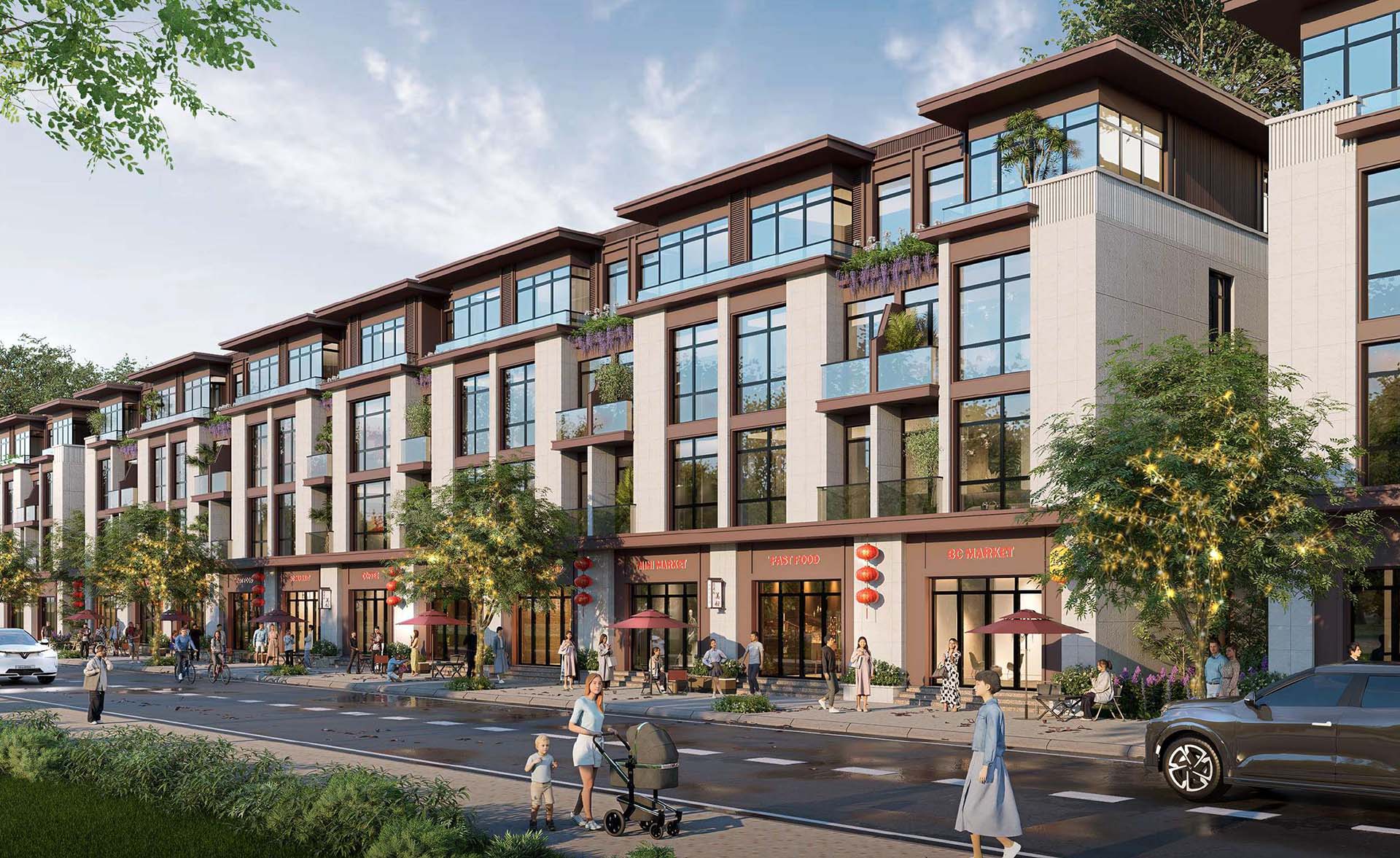 Nhà liền kề Vinhomes Sài Gòn Park Hóc Môn
