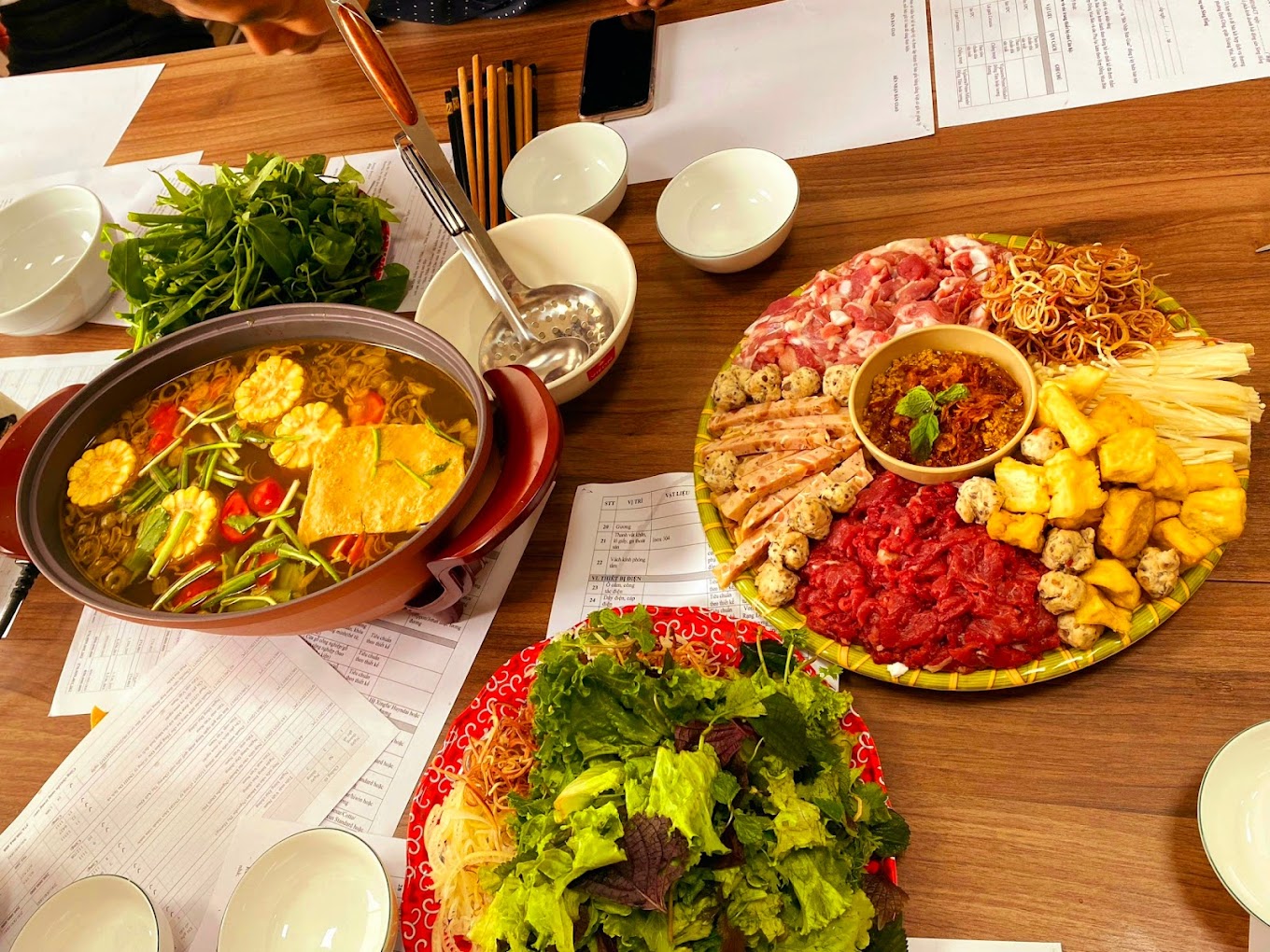 Lẩu riêu cua Bà Vân 