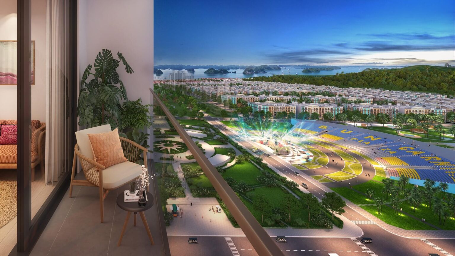 Tòa chung cư F1 Sun Festo Town Hạ Long và viên kim cương kiêu hãnh bên vịnh di sản