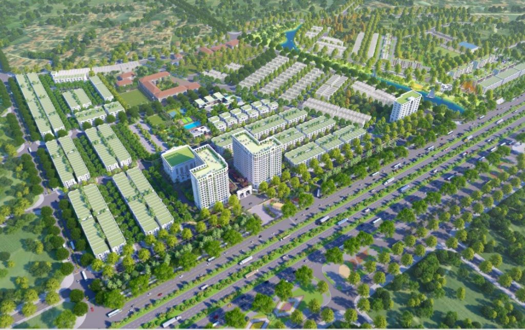 Phối cảnh tổng quan dự án CEOHomes Hana Garden