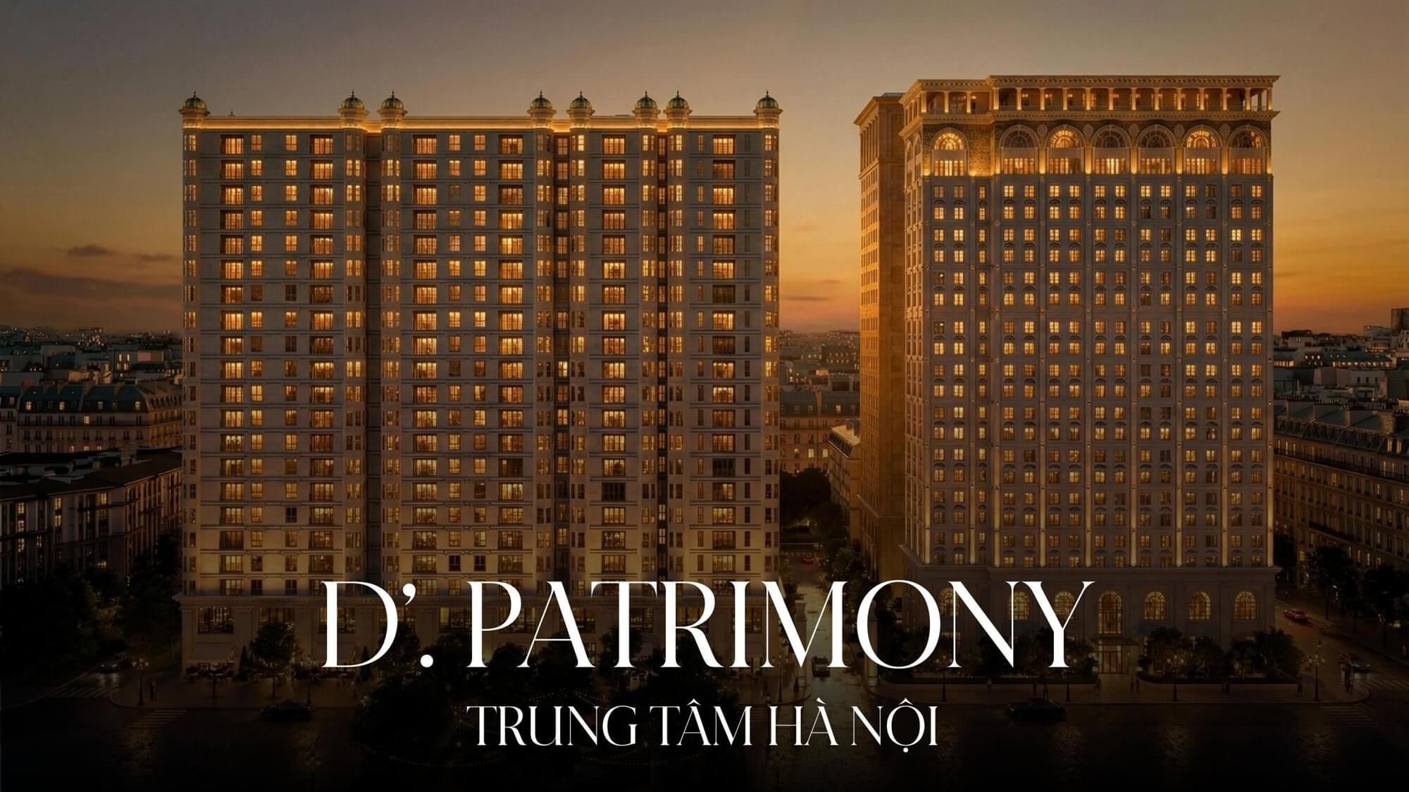 Các loại hình sản phẩm D'. Patrimony Tân Hoàng Minh 94 Lò Đúc