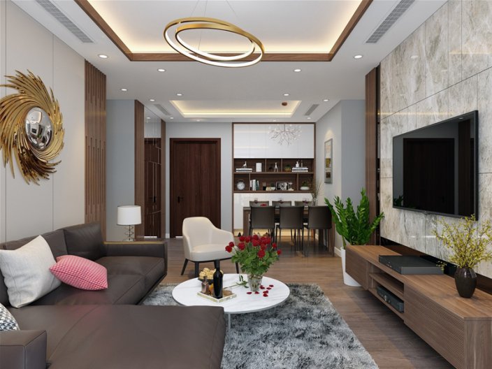 Cho thuê căn hộ chung cư 3 phòng ngủ Sunshine Wonder Tower Ciputra Hà Nội