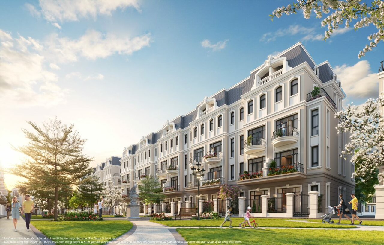 Nhà liền kề Vinhomes Golden Avenue