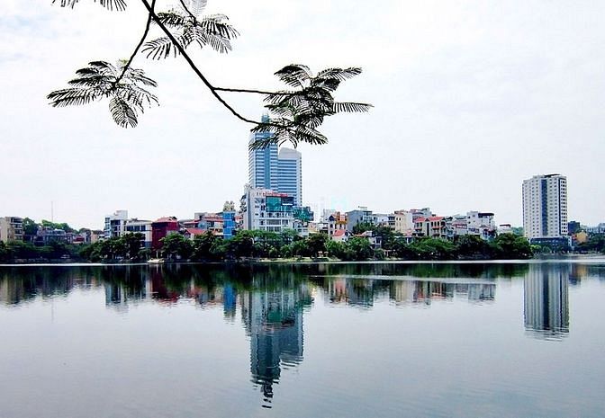 Cảnh quan về căn hộ cho thuê tại quận Tây Hồ