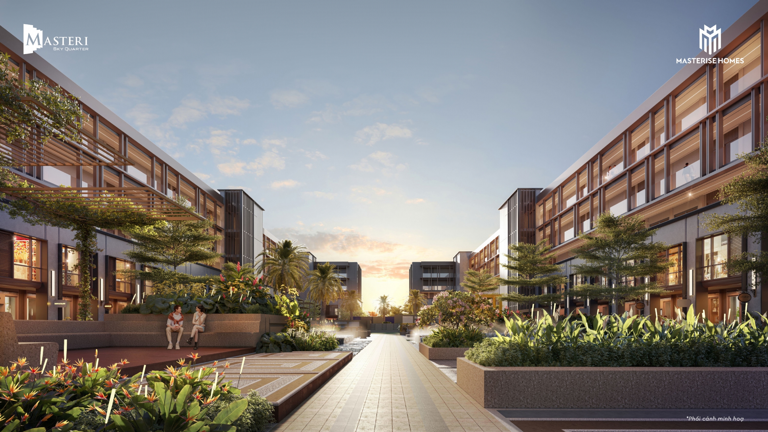 Cho thuê căn hộ Triplex Chung cư Masteri Sky Quarter