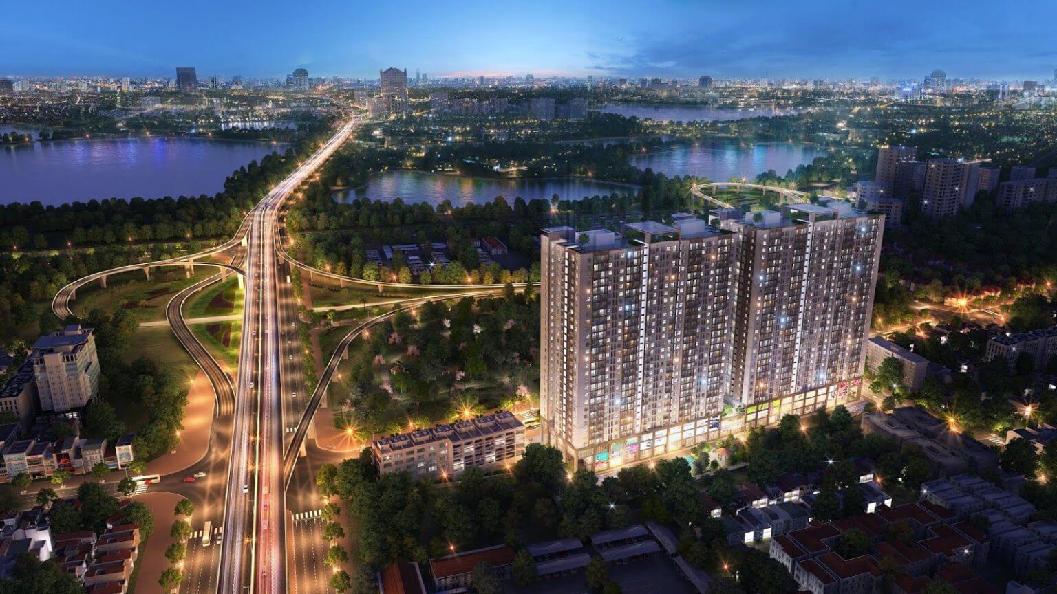 Bán căn hộ 1 phòng ngủ Galia Hanoi Hoàng Mai