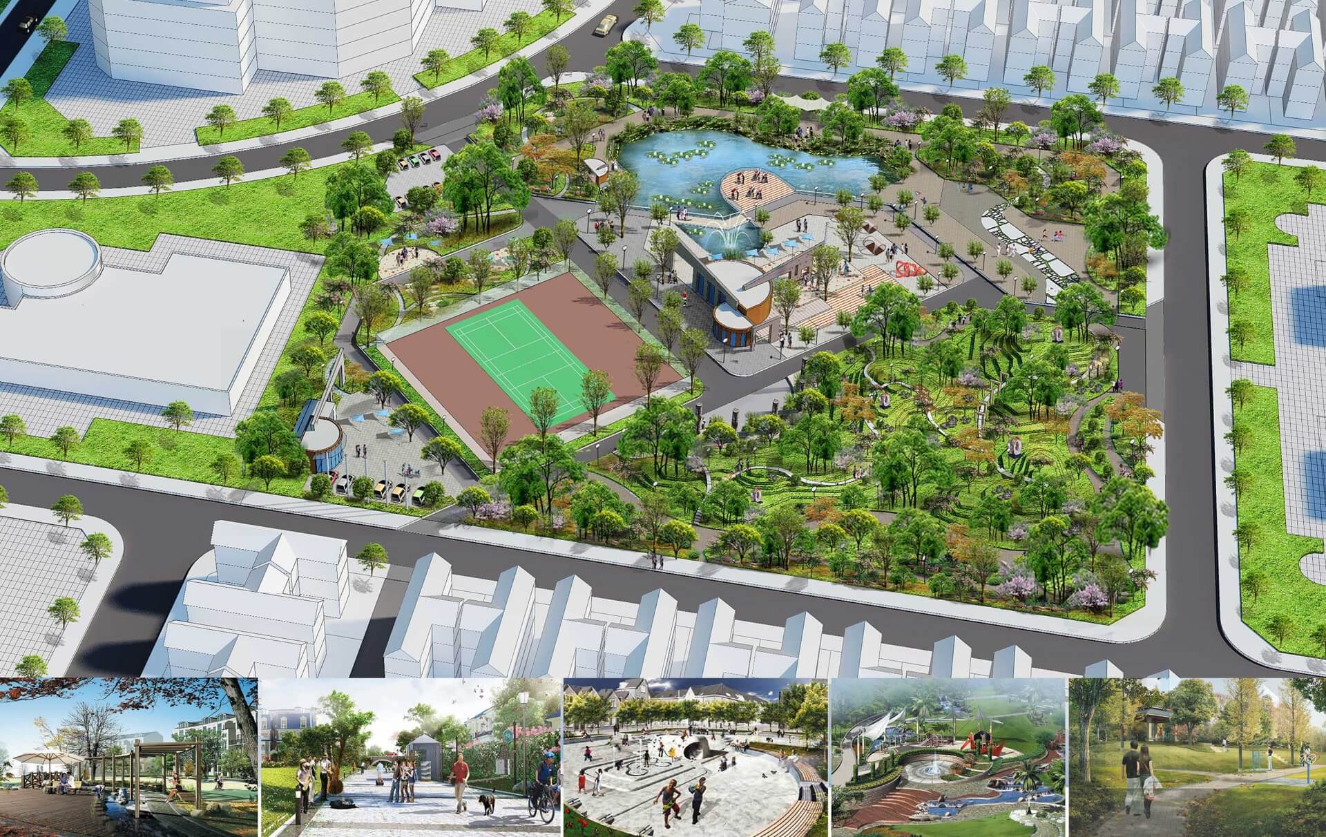 Hệ thống tiện ích KĐT Hud Melinh Central