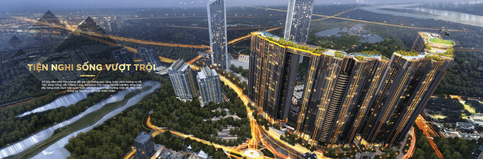 Thiết kế đẳng cấp của dự án chung cư Sunshine City