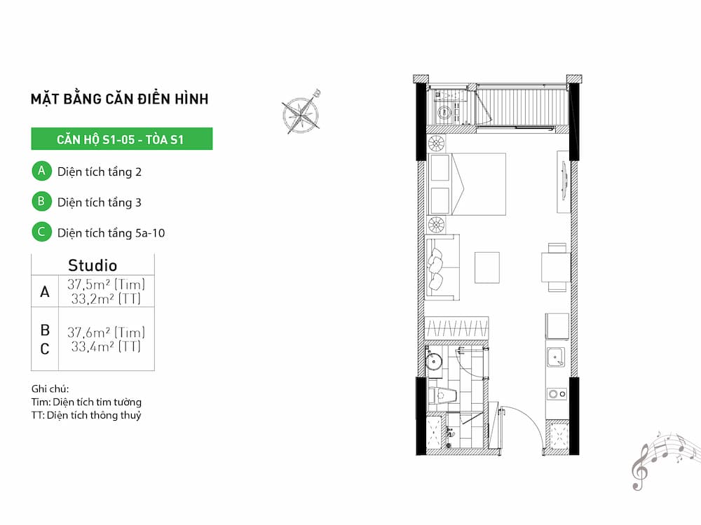 các loại hình căn hộ chung cư Vinhomes Symphony