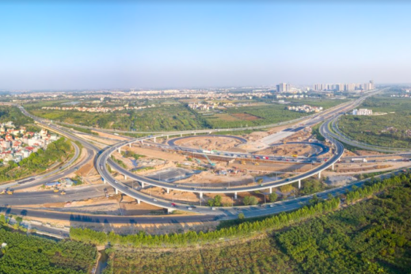 Nút giao Cổ Linh kết nối giao thông Vinhomes Ocean Park