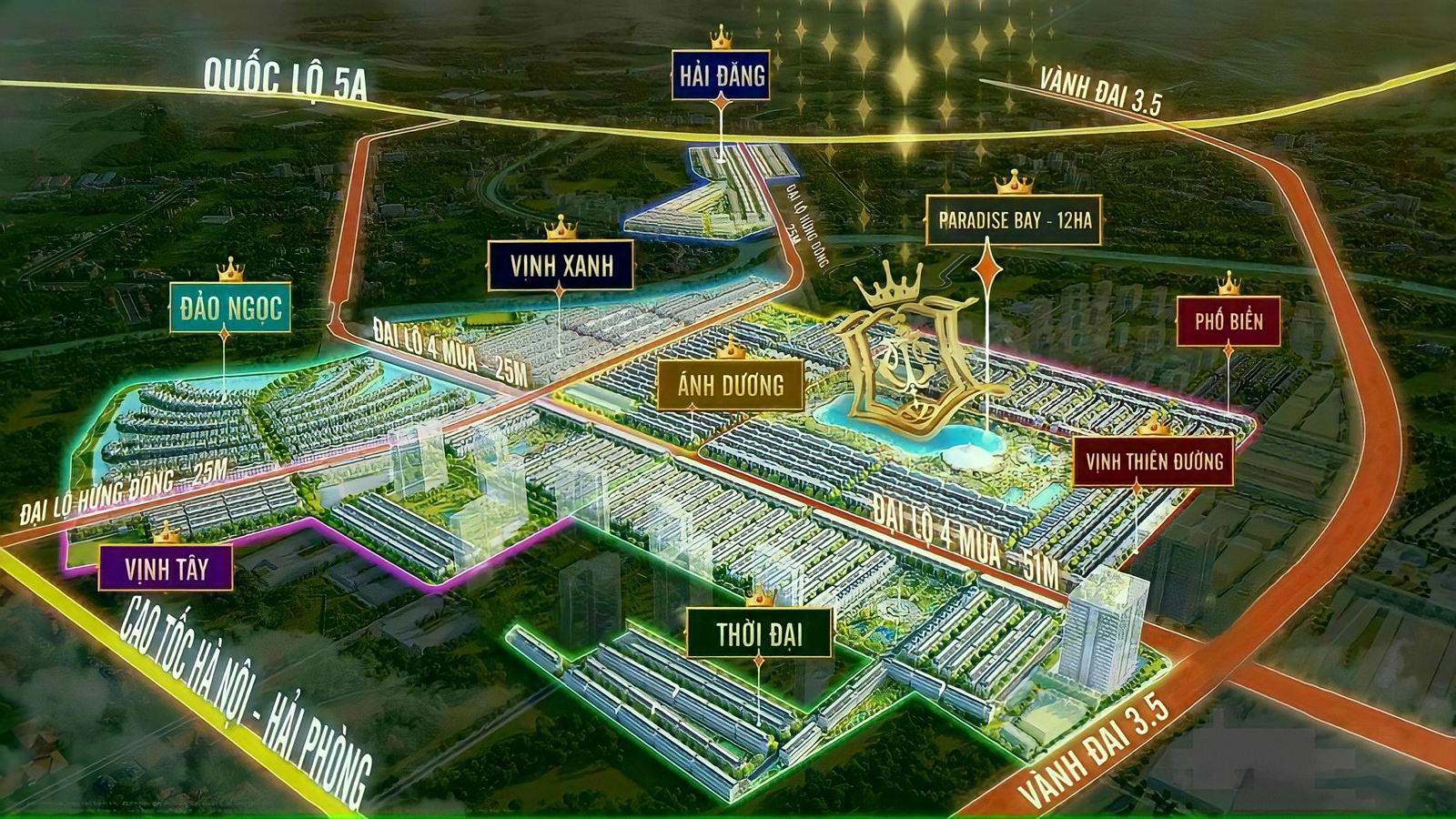 Quy hoạch phân khu Vinhomes Ocean Park 3