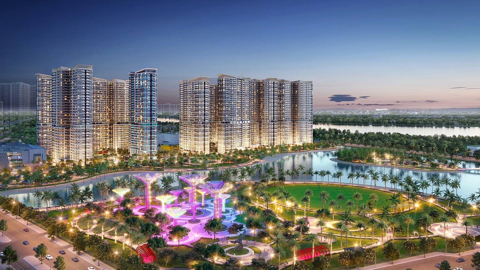 Cho thuê căn hộ 3 phòng ngủ chung cư The Beverly Vinhomes Ocean Park Gia Lâm