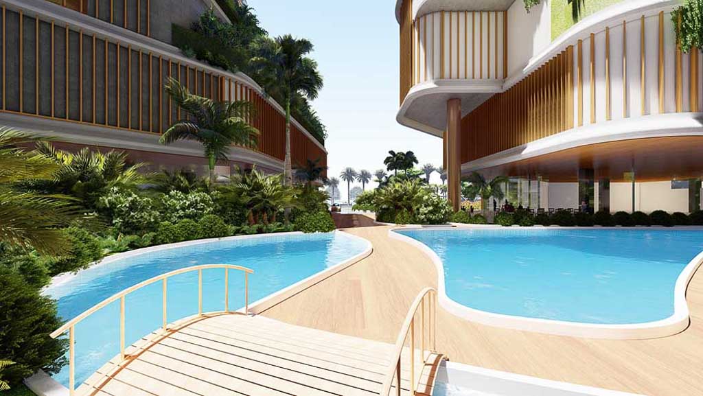 Thiết kế sông chạy dọc dự án Crystal Holidays Harbour Hạ Long