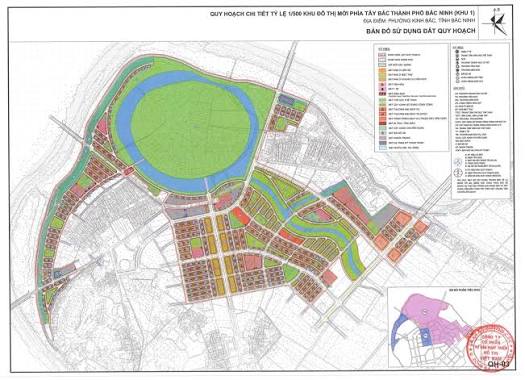 Quy hoạch 1/500 Vinhomes King Park Bắc Ninh 