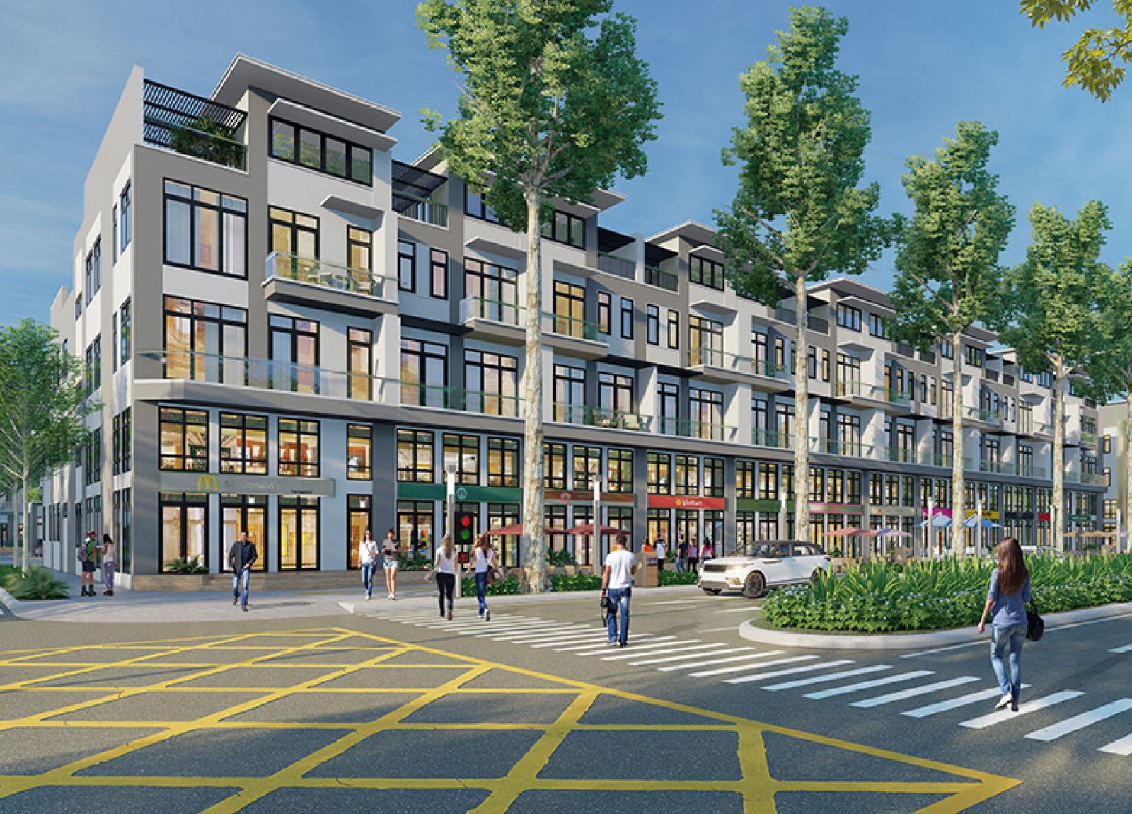 nhà phố shophouse Hưng Lộc Homes