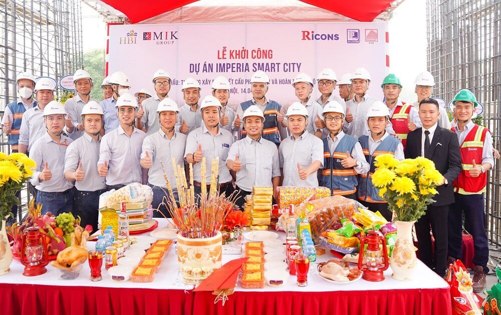 lễ khởi công chung cư The Sola Park Imperia Smart City
