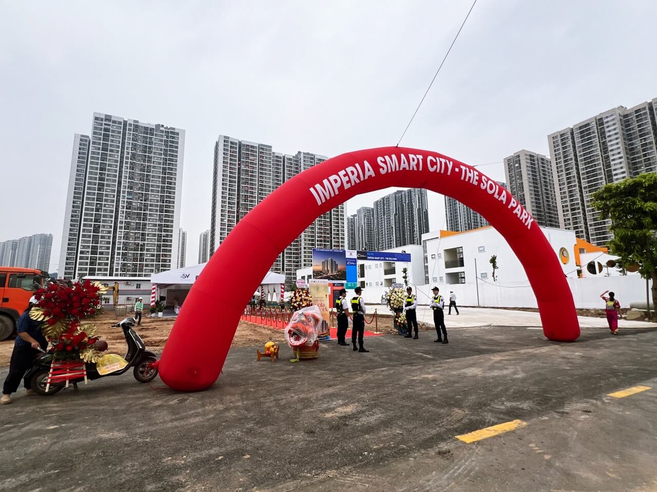 lễ khởi công chung cư The Sola Park Imperia Smart City