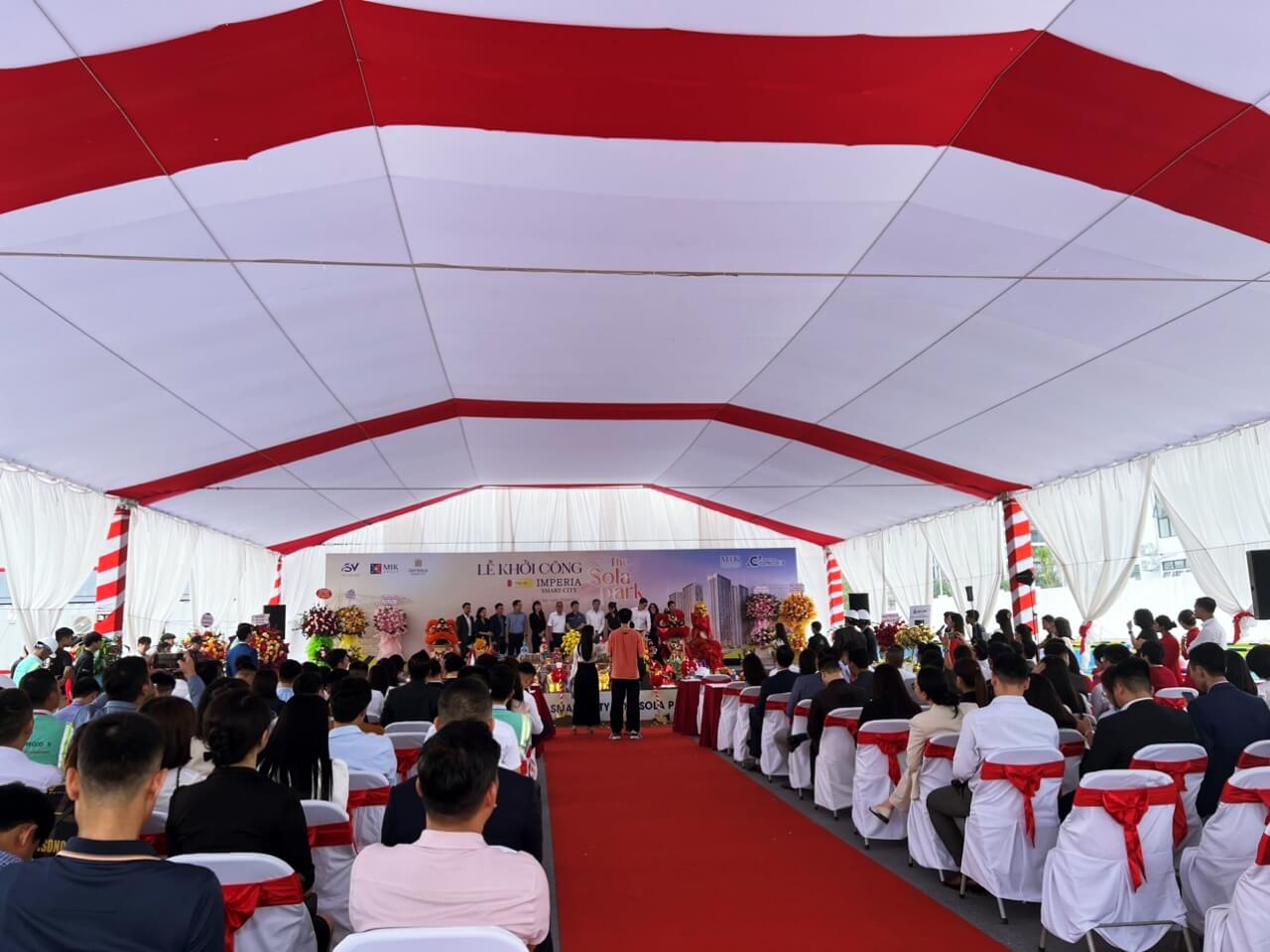 lễ khởi công chung cư The Sola Park Imperia Smart City