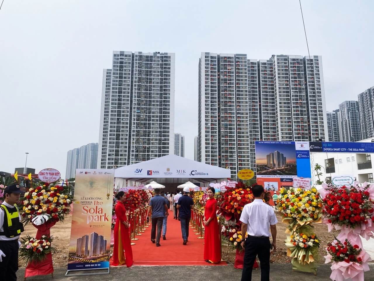 lễ khởi công chung cư The Sola Park Imperia Smart City
