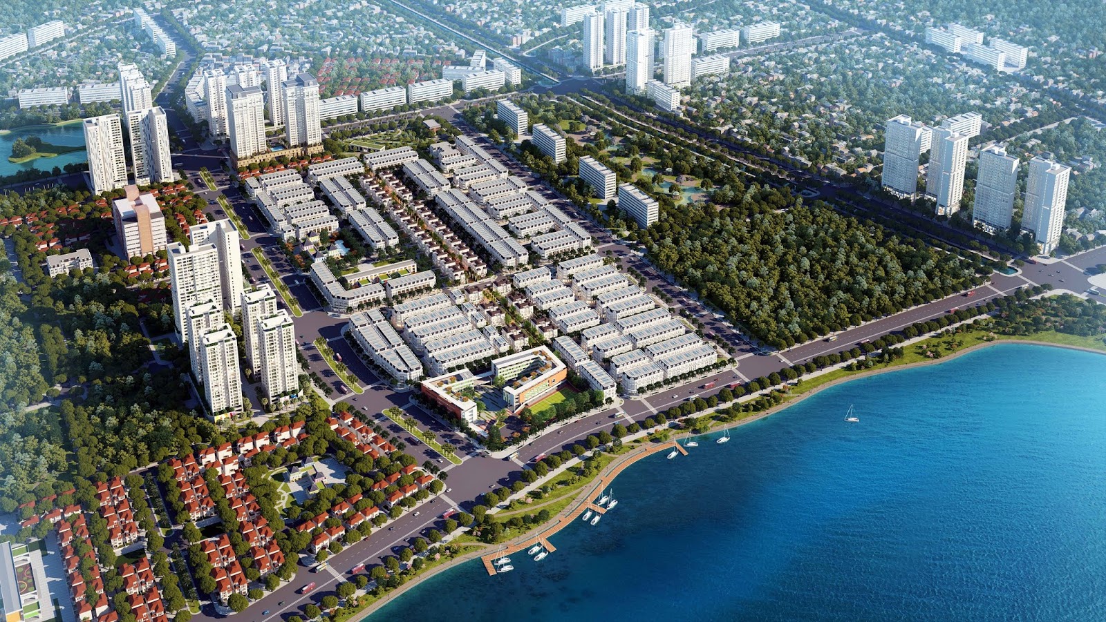Bán căn hộ 2 phòng ngủ Louis City Hoàng Mai