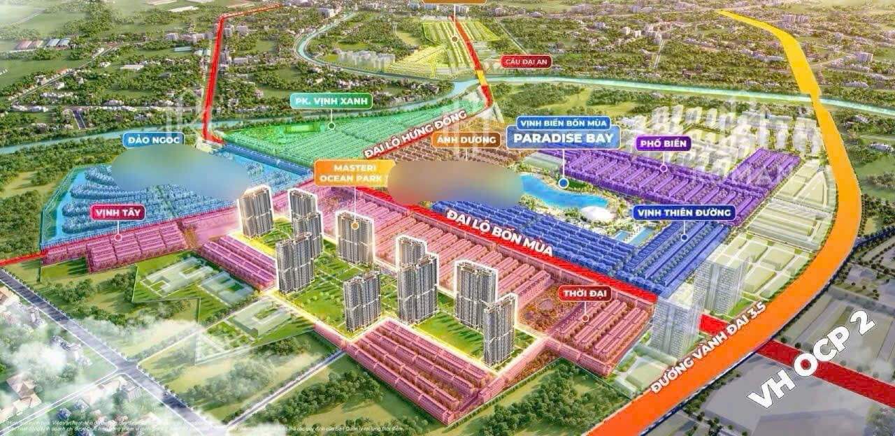 Vị trí  Masteri Era Landmark Ocean Park3 Hưng Yên