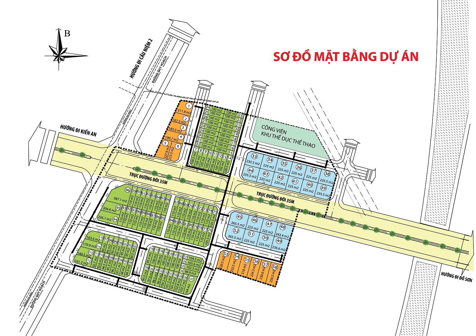 Vị trí dự án Đa Phúc Central Park