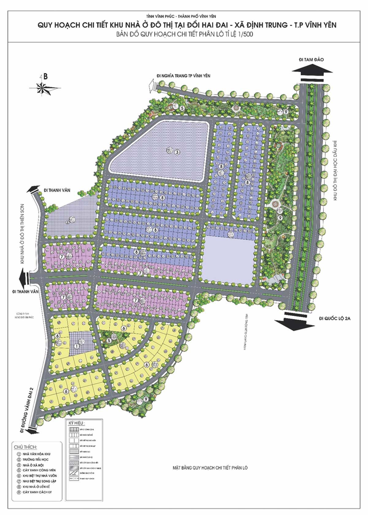 Mặt bằng thiết kế Park Hill Thành Công tối ưu không gian sống hiện đại
