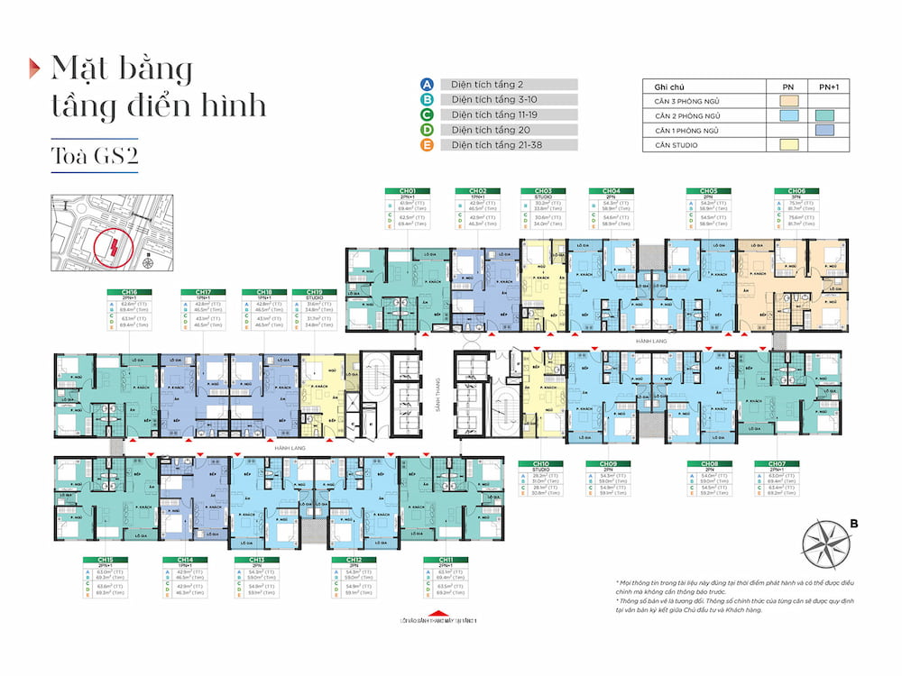 Mặt bằng Miami Vinhomes Smart City