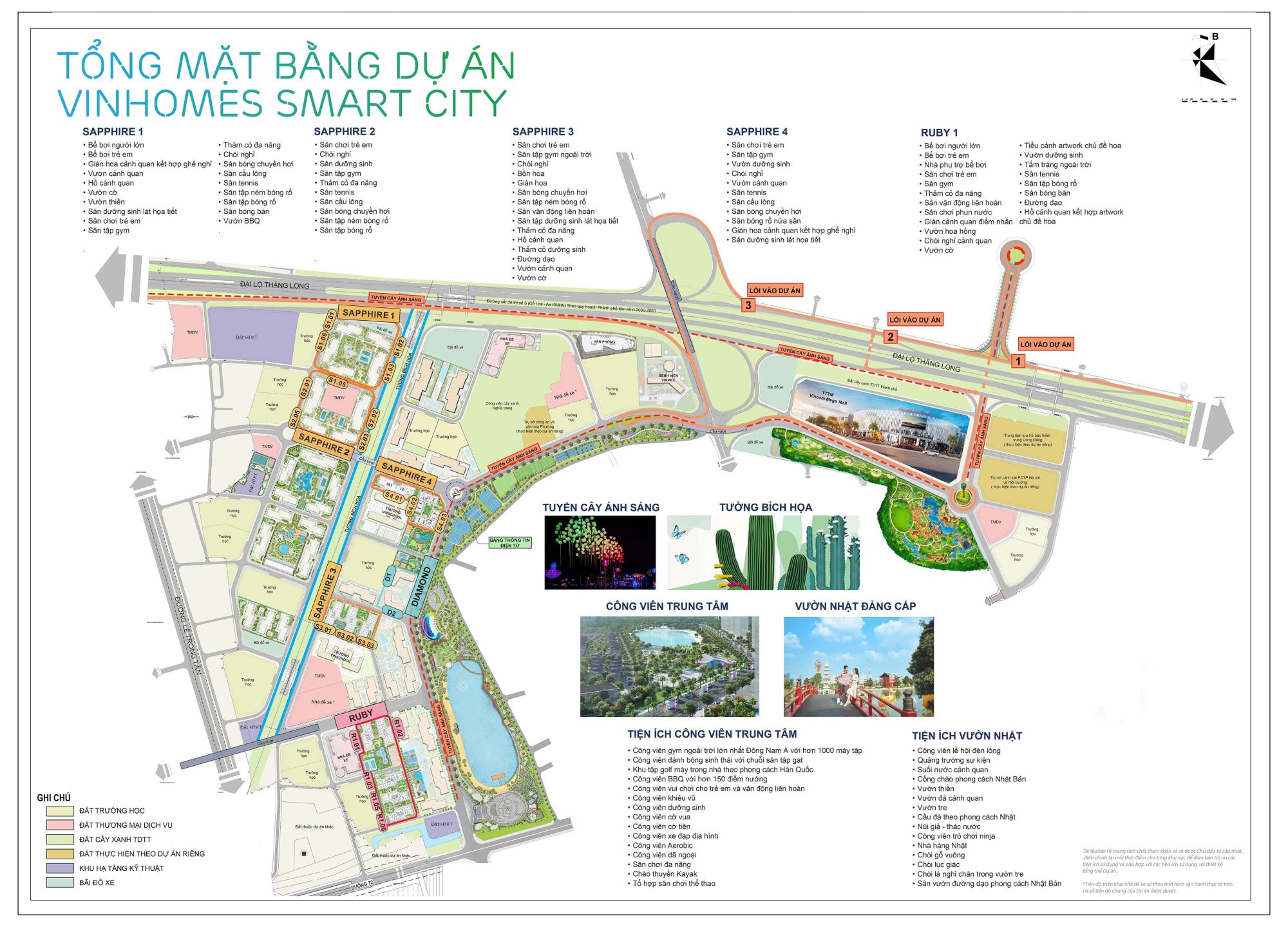 Mặt bằng Vinhomes Smart City
