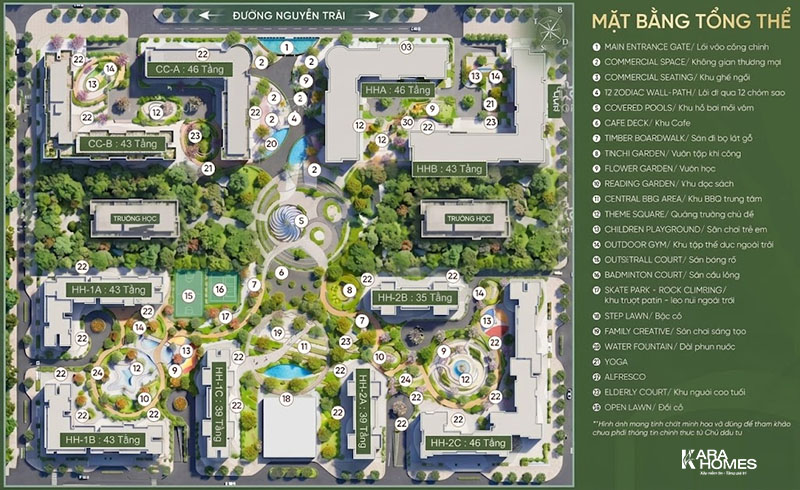 Quy hoạch Masterise Cao Xà Lá Nguyễn Trãi