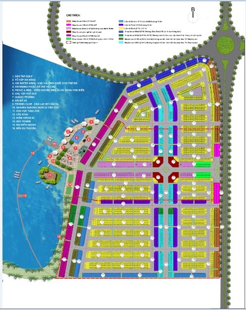 Mặt bằng thiết kế TMS  Vĩnh Yên