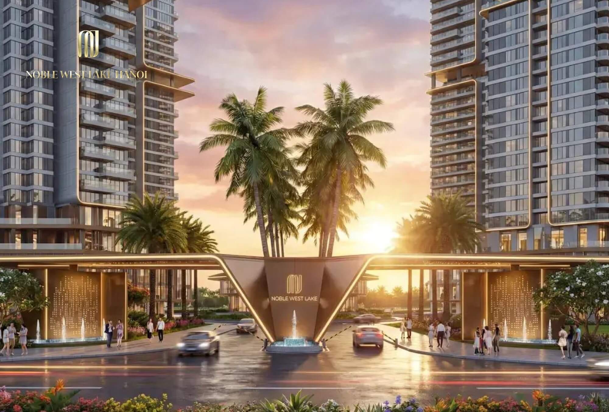Thiết kế Noble West Lake Hanoi và chuẩn mực kiến trúc cao cấp tại Tây Hồ