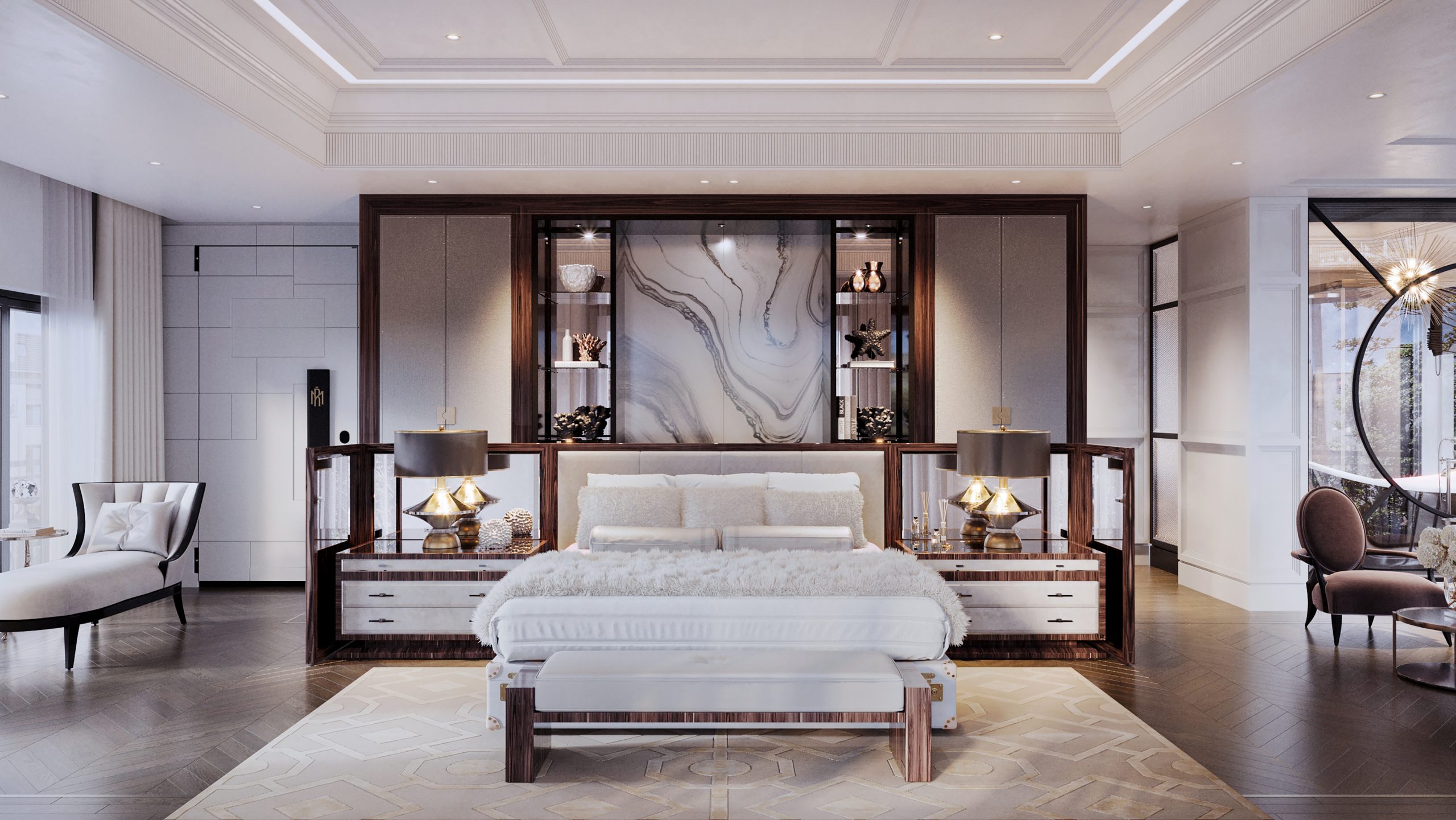 Cho thuê căn hộ 3 phòng ngủ Royal Mansion