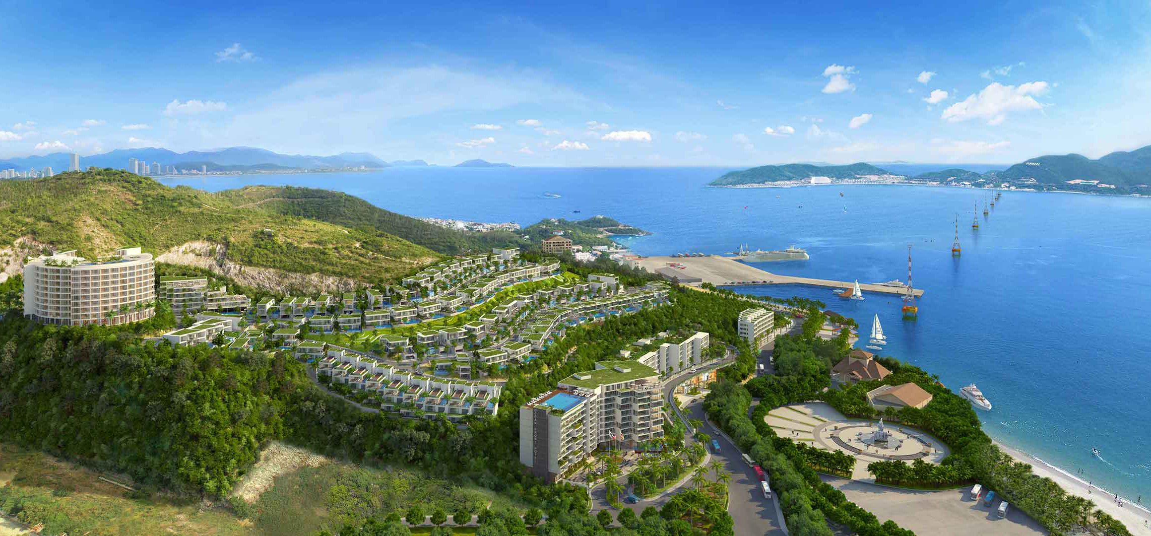 Cho thuê shophouse chân khối đế Anh Nguyen Ocean Front Horizon Nha Trang