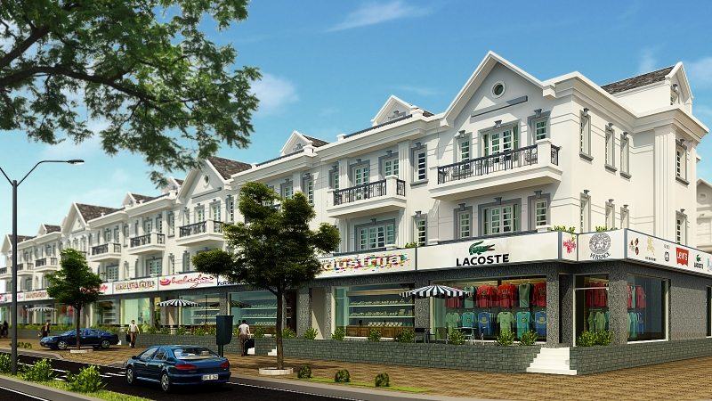 Biệt thự song lập 