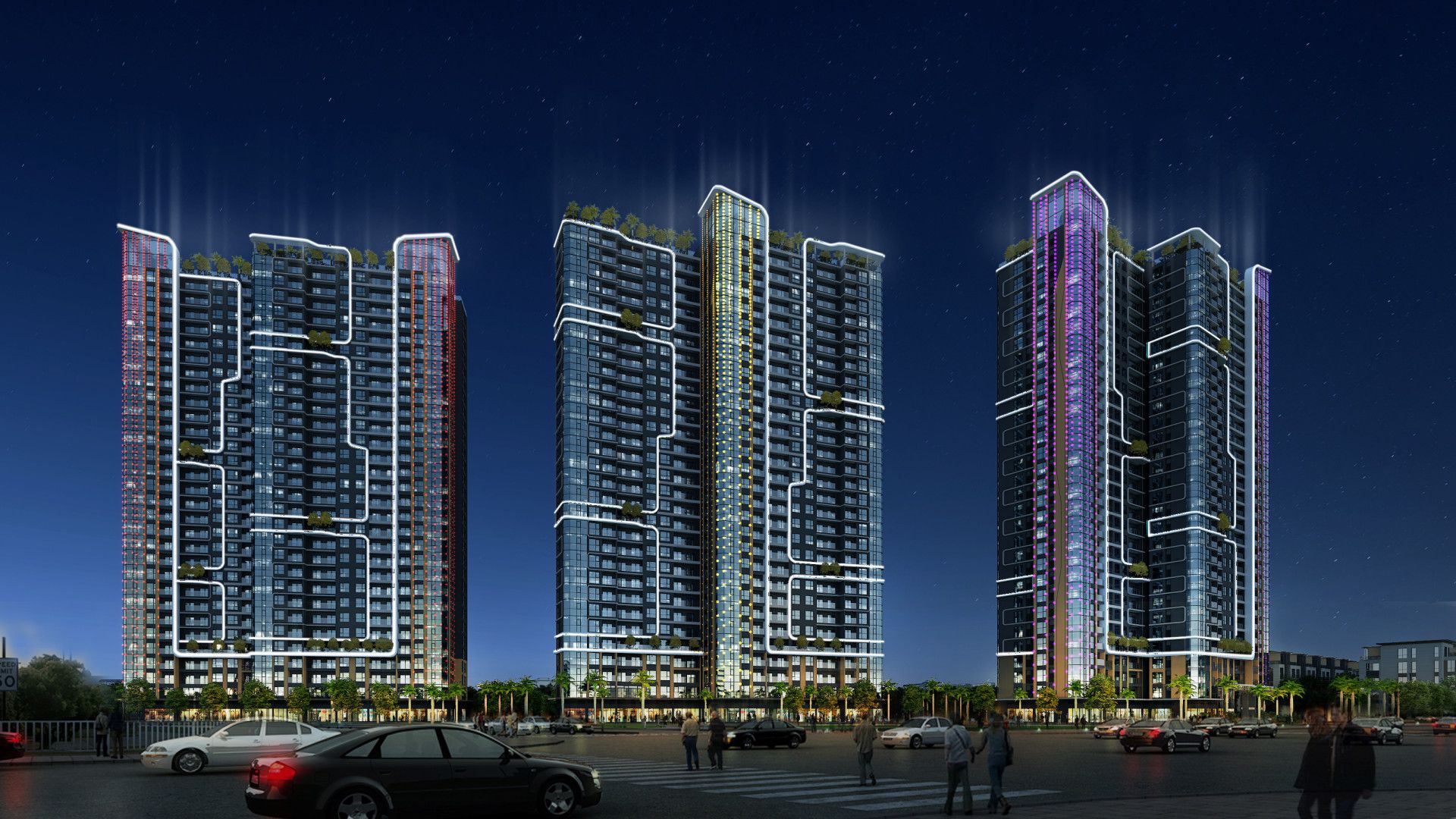 Bán căn hộ 3 phòng ngủ chung cư Skybay Bắc Giang