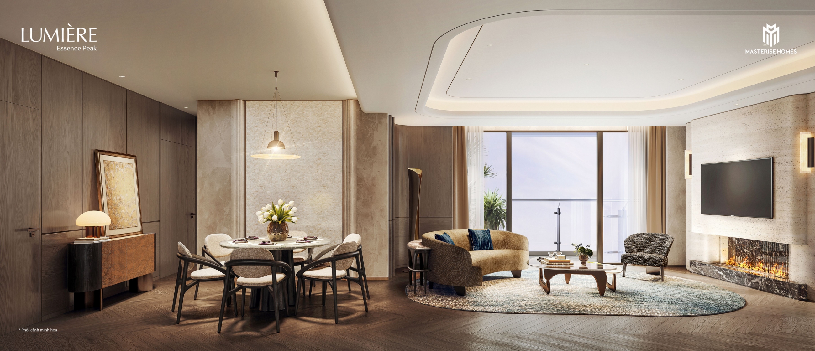 Cho thuê căn hộ Duplex chung cư LUMIÈRE Essence Peak Global Gate Cổ Loa